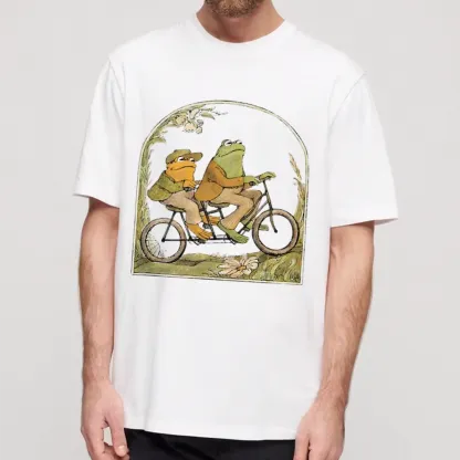 Pagewings Frog And Toad Book Vintage Unisex Classic T-shirt