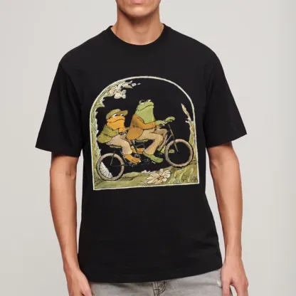 Pagewings Frog And Toad Book Vintage Unisex Classic T-shirt