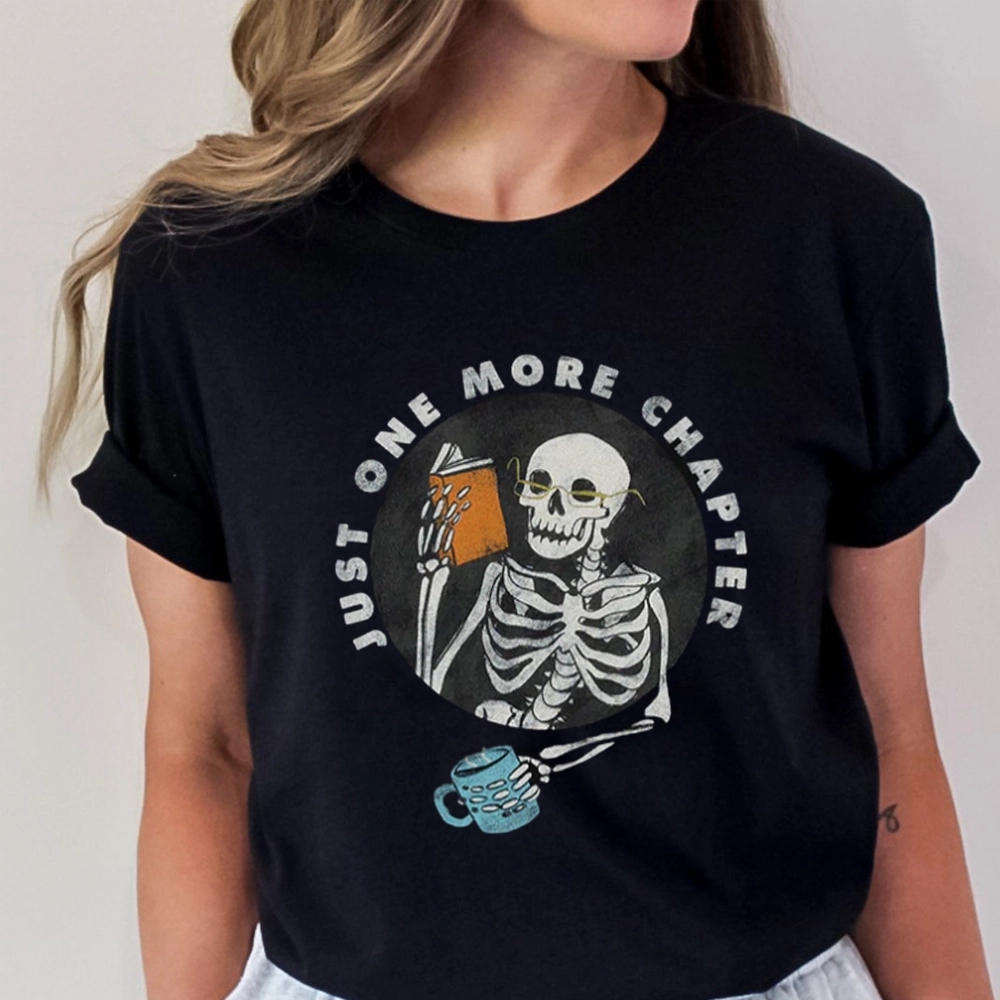 Pagewings Halloween Just One More Chapter Unisex Classic T-shirt
