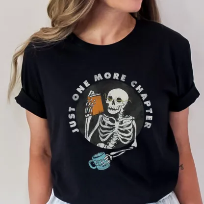 Pagewings Halloween Just One More Chapter Unisex Classic T-shirt