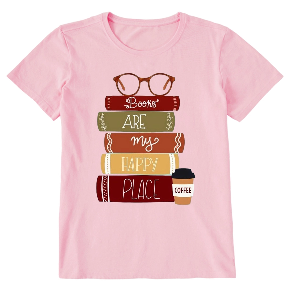 Pagewings Books are My Happy Place Unisex Classic T-shirt