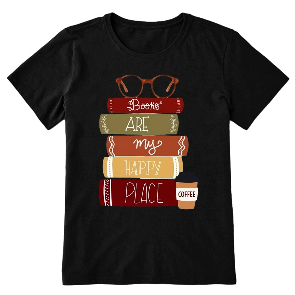 Pagewings Books are My Happy Place Unisex Classic T-shirt