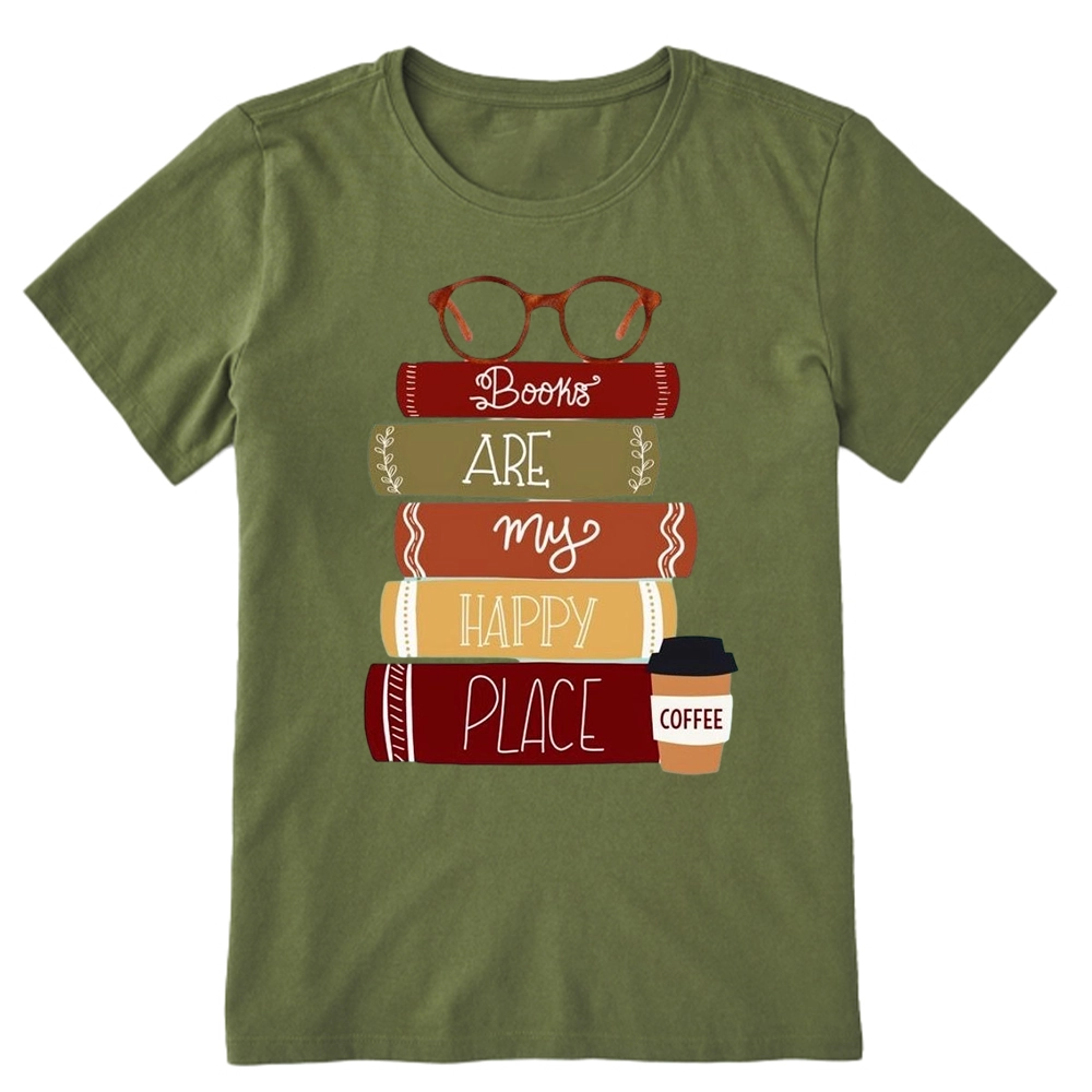 Pagewings Books are My Happy Place Unisex Classic T-shirt
