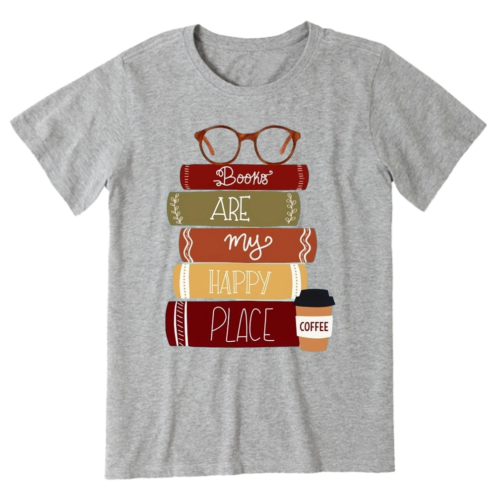Pagewings Books are My Happy Place Unisex Classic T-shirt