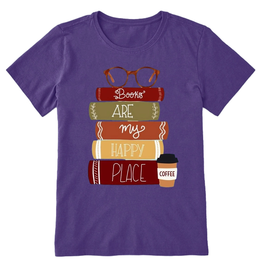 Pagewings Books are My Happy Place Unisex Classic T-shirt