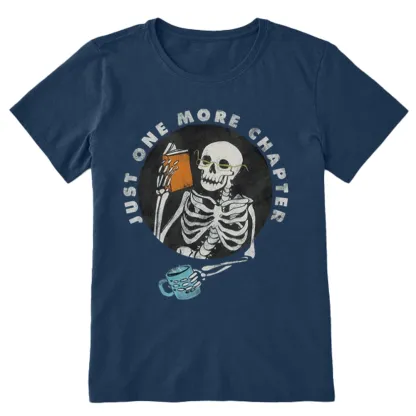 Pagewings Halloween Just One More Chapter Unisex Classic T-shirt