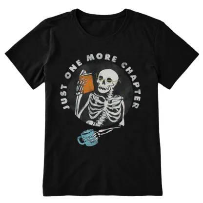 Pagewings Halloween Just One More Chapter Unisex Classic T-shirt