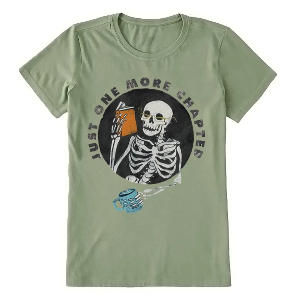 Pagewings Halloween Just One More Chapter Unisex Classic T-shirt