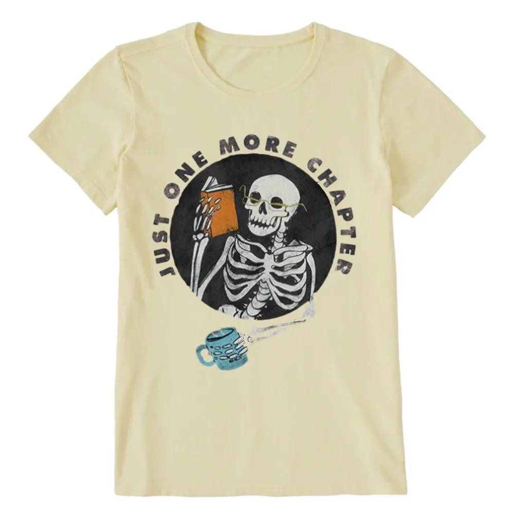 Pagewings Halloween Just One More Chapter Unisex Classic T-shirt