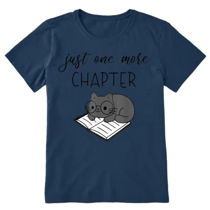 Pagewings Book Worm Reading Cat Unisex Classic T-shirt