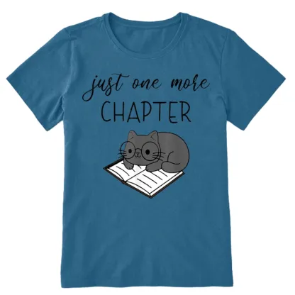 Pagewings Book Worm Reading Cat Unisex Classic T-shirt