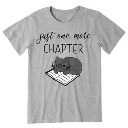 Pagewings Book Worm Reading Cat Unisex Classic T-shirt