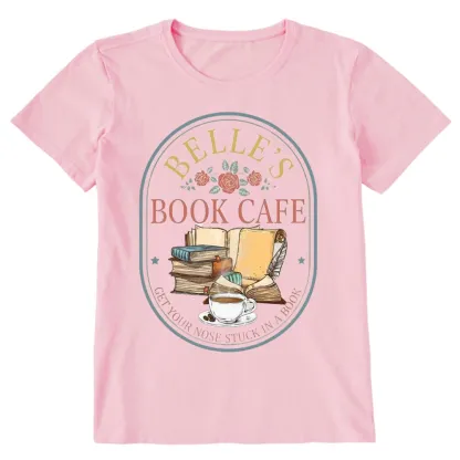 Pagewings Belles Book Cafe Unisex Classic T-shirt