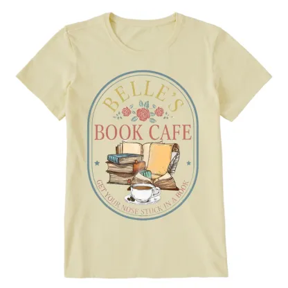 Pagewings Belles Book Cafe Unisex Classic T-shirt