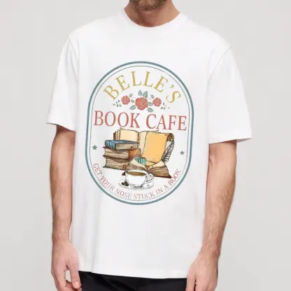 Pagewings Belles Book Cafe Unisex Classic T-shirt