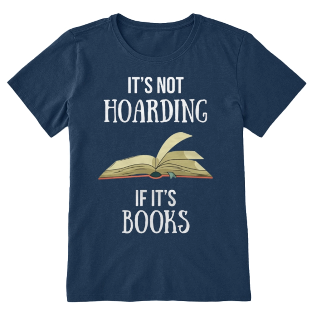 Pagewings It's Not Hoarding If It's Books Unisex Classic T-shirt