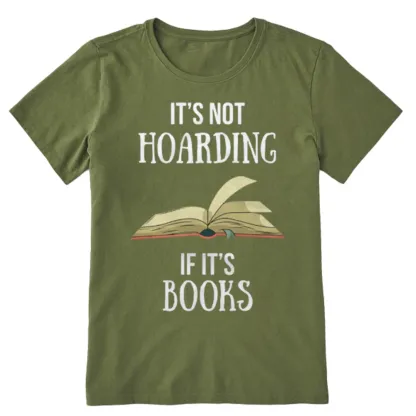 Pagewings It's Not Hoarding If It's Books Unisex Classic T-shirt