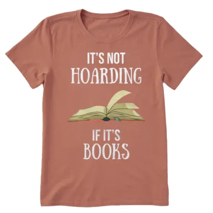 Pagewings It's Not Hoarding If It's Books Unisex Classic T-shirt