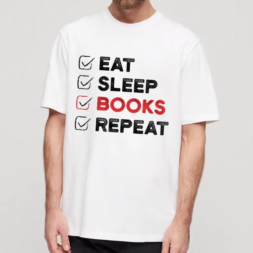 Pagewings Eat Sleep Books Repeat Unisex Classic T-shirt
