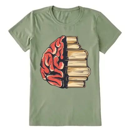 Pagewings Book is Brain Unisex Classic T-shirt