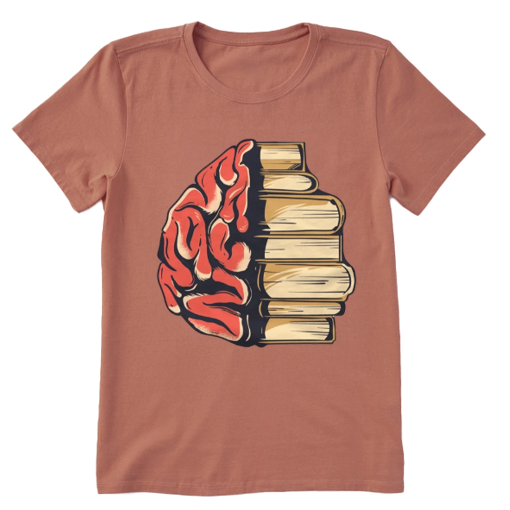 Pagewings Book is Brain Unisex Classic T-shirt