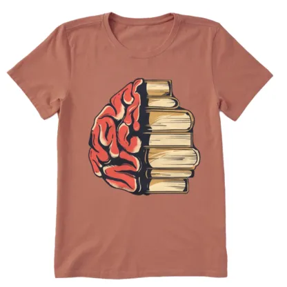 Pagewings Book is Brain Unisex Classic T-shirt