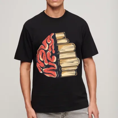 Pagewings Book is Brain Unisex Classic T-shirt