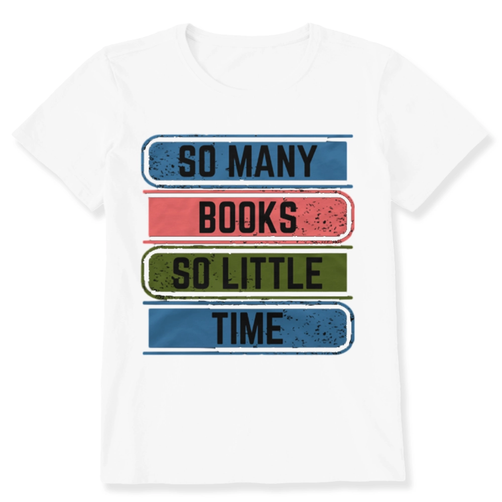 Pagewings So Many Books So Little Time Unisex Classic T-shirt