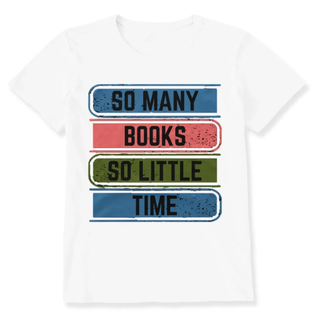 Pagewings So Many Books So Little Time Unisex Classic T-shirt