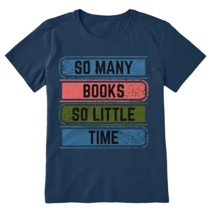 Pagewings So Many Books So Little Time Unisex Classic T-shirt