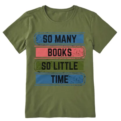 Pagewings So Many Books So Little Time Unisex Classic T-shirt