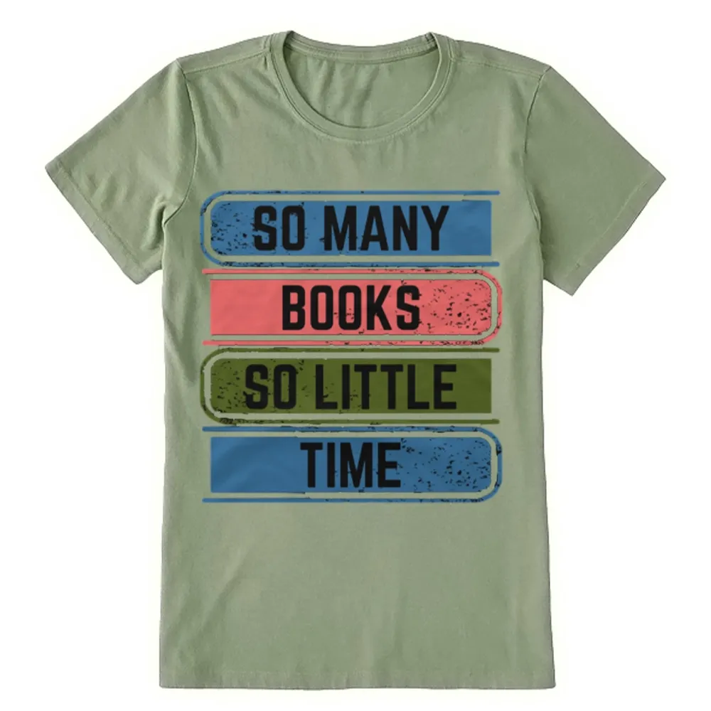 Pagewings So Many Books So Little Time Unisex Classic T-shirt