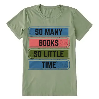 Pagewings So Many Books So Little Time Unisex Classic T-shirt