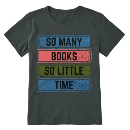 Pagewings So Many Books So Little Time Unisex Classic T-shirt