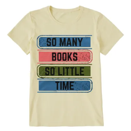 Pagewings So Many Books So Little Time Unisex Classic T-shirt