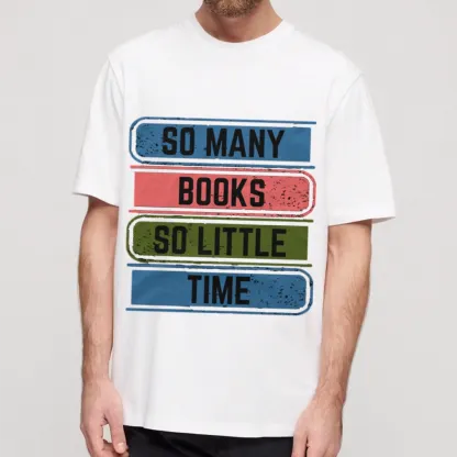 Pagewings So Many Books So Little Time Unisex Classic T-shirt