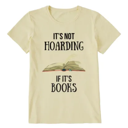 Pagewings It's Not Hoarding If It's Books Unisex Classic T-shirt