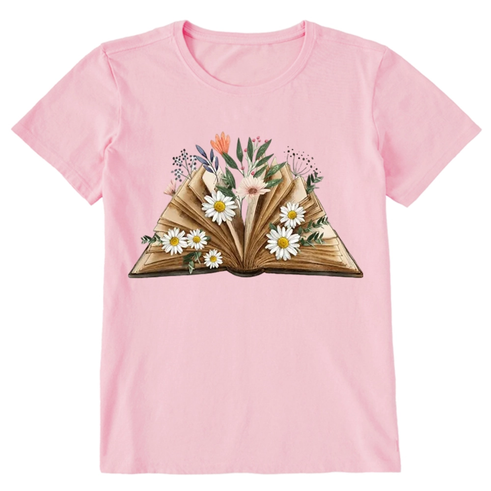 Pagewings Reading Flower Book Unisex Classic T-shirt