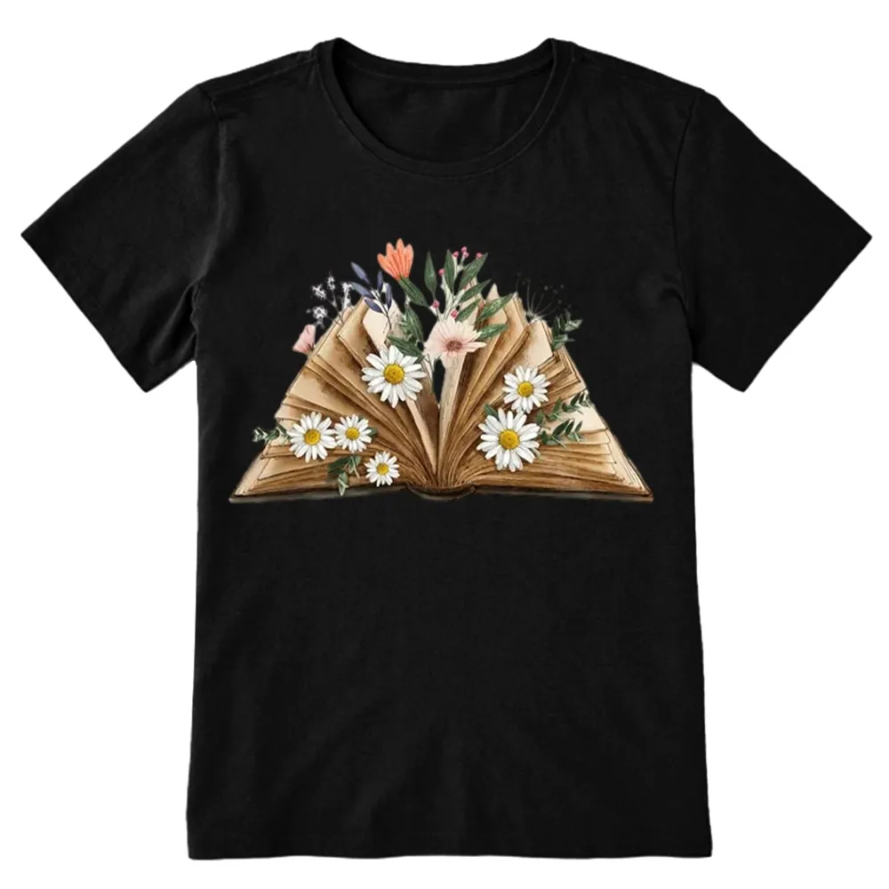 Pagewings Reading Flower Book Unisex Classic T-shirt