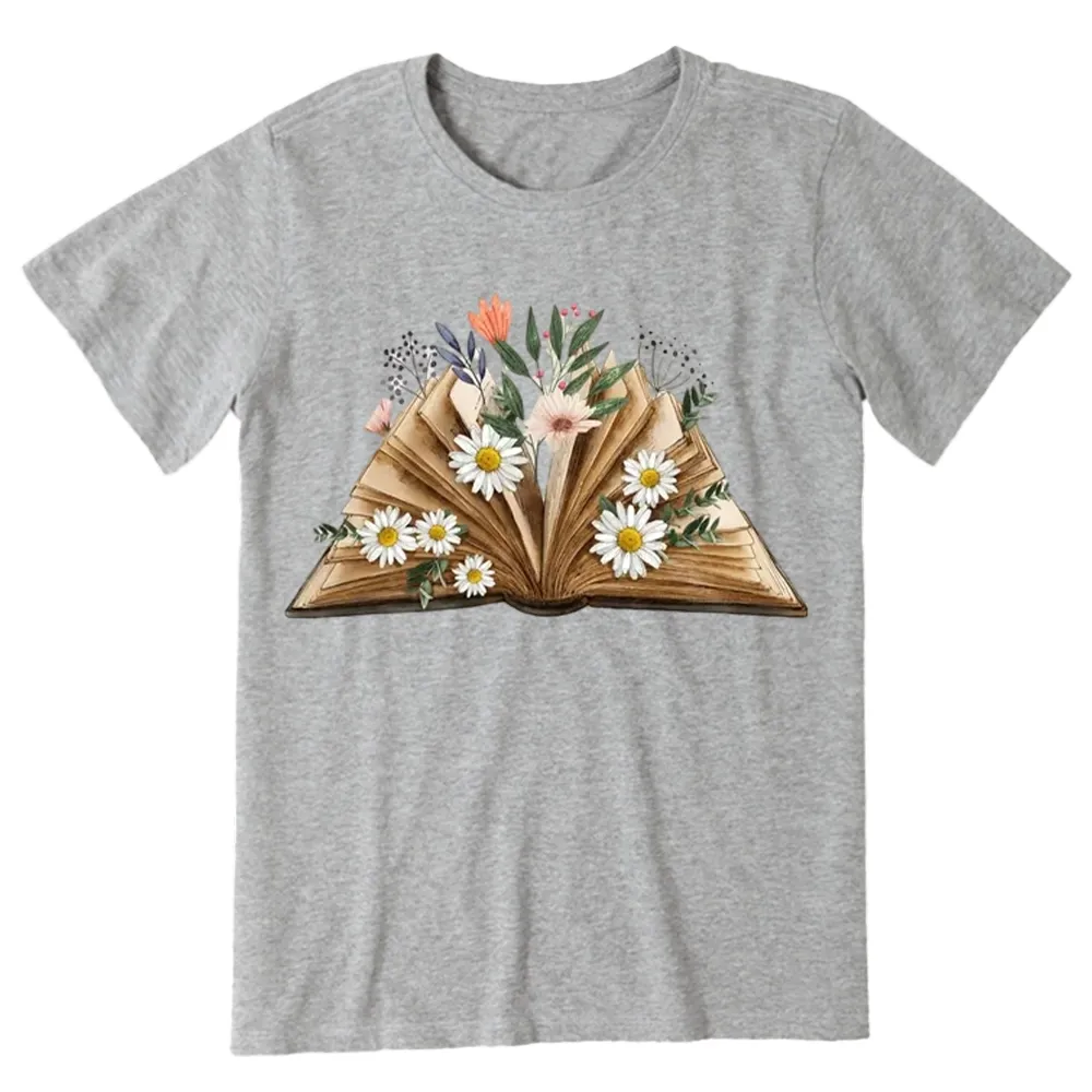 Pagewings Reading Flower Book Unisex Classic T-shirt