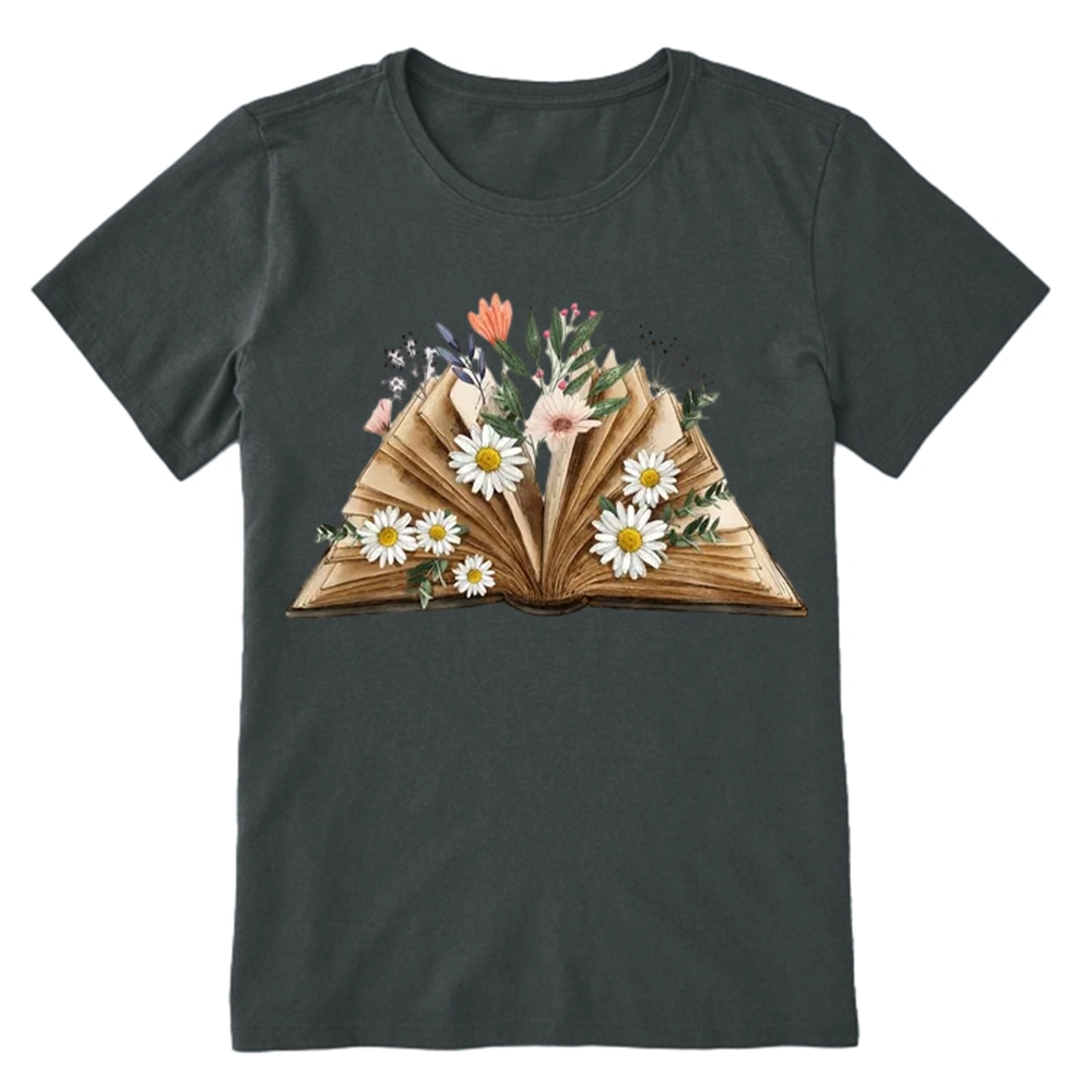 Pagewings Reading Flower Book Unisex Classic T-shirt
