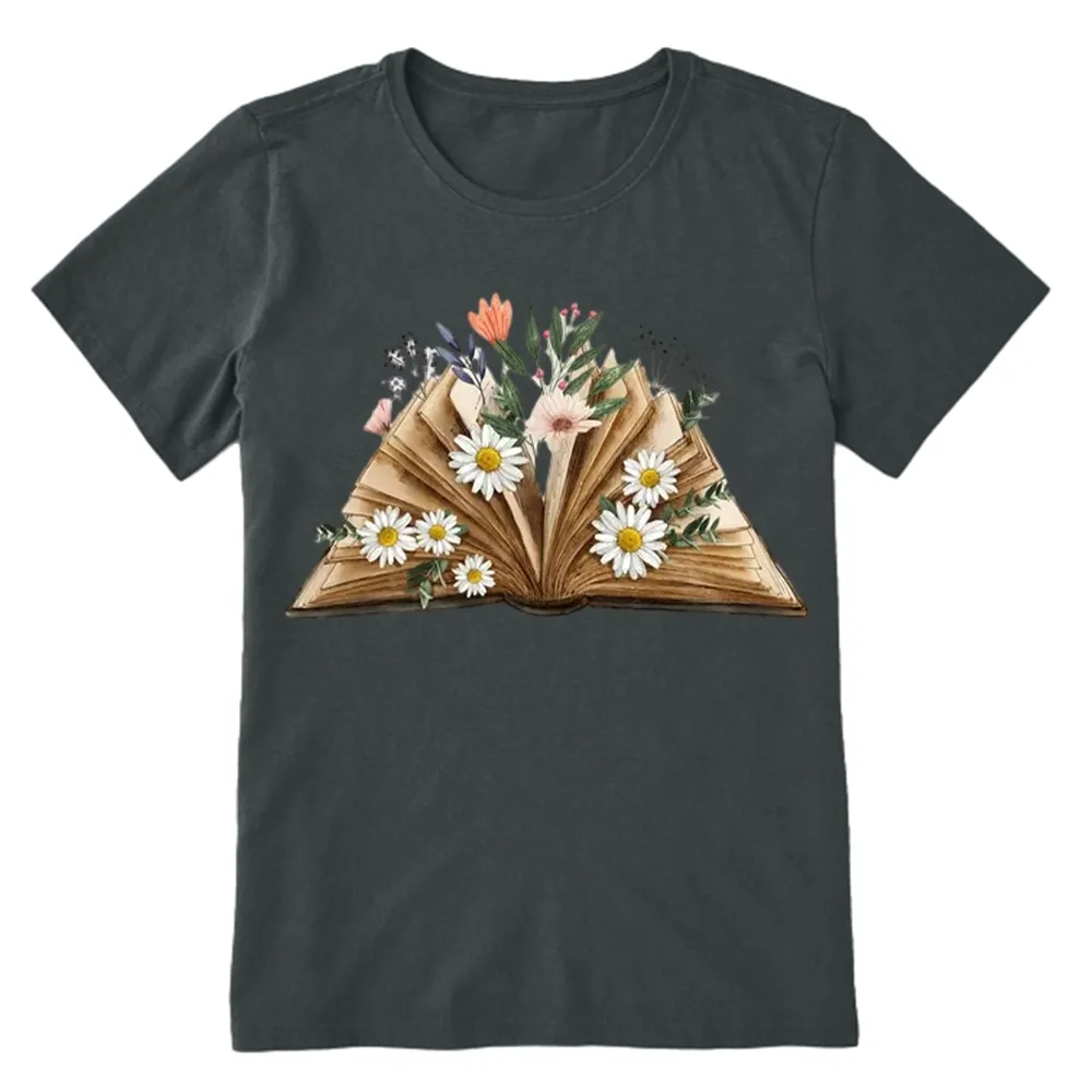 Pagewings Reading Flower Book Unisex Classic T-shirt