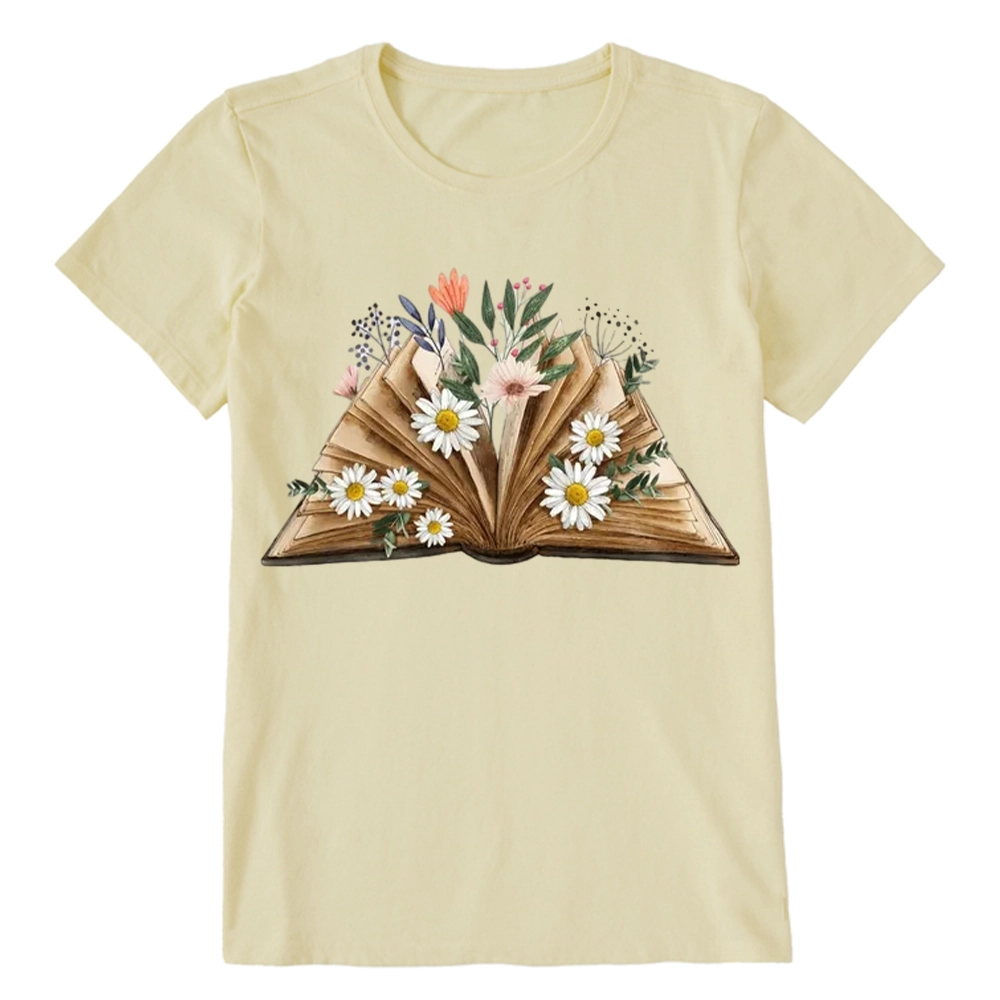 Pagewings Reading Flower Book Unisex Classic T-shirt