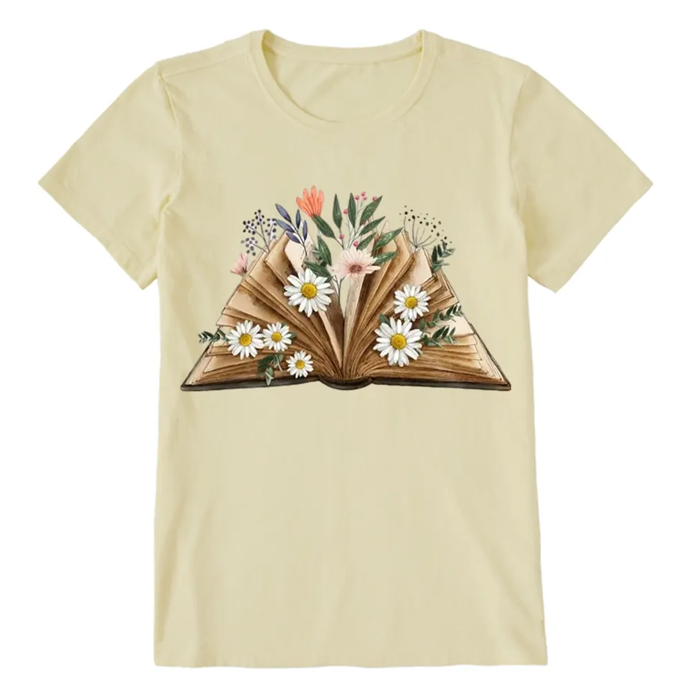Pagewings Reading Flower Book Unisex Classic T-shirt