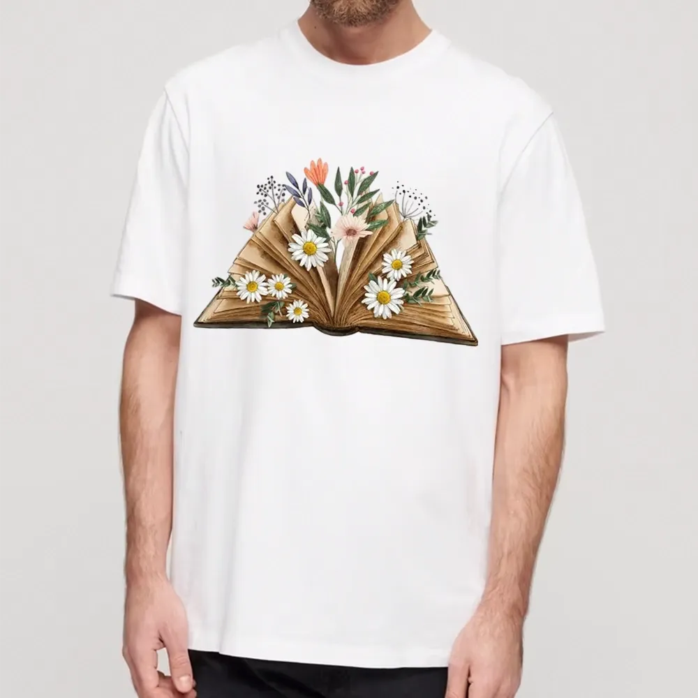 Pagewings Reading Flower Book Unisex Classic T-shirt