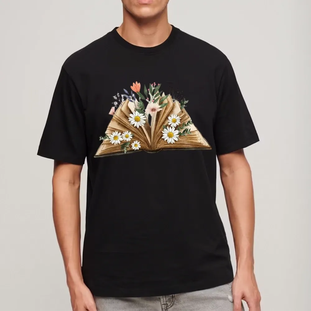 Pagewings Reading Flower Book Unisex Classic T-shirt