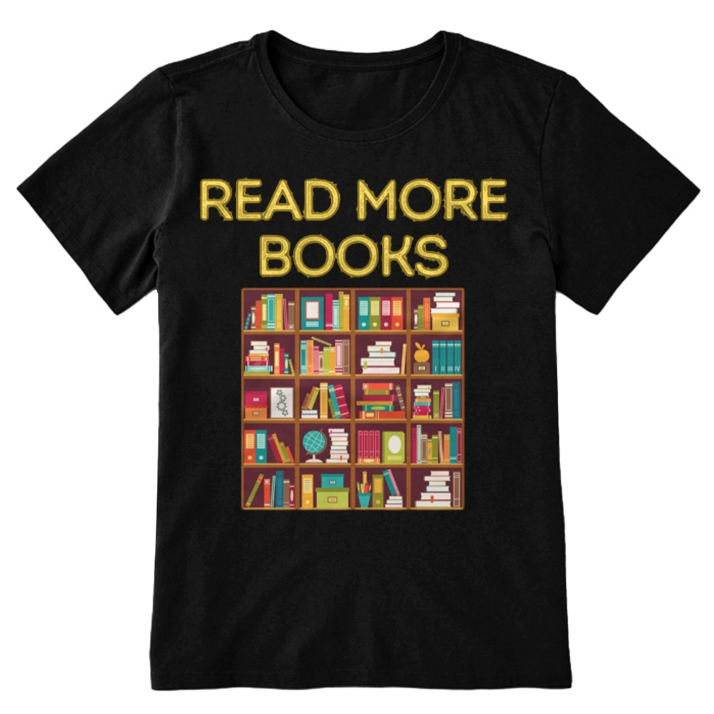 Pagewings Read More Books Bookshelves Unisex Classic T-shirt