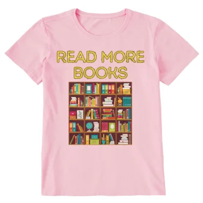Pagewings Read More Books Bookshelves Unisex Classic T-shirt