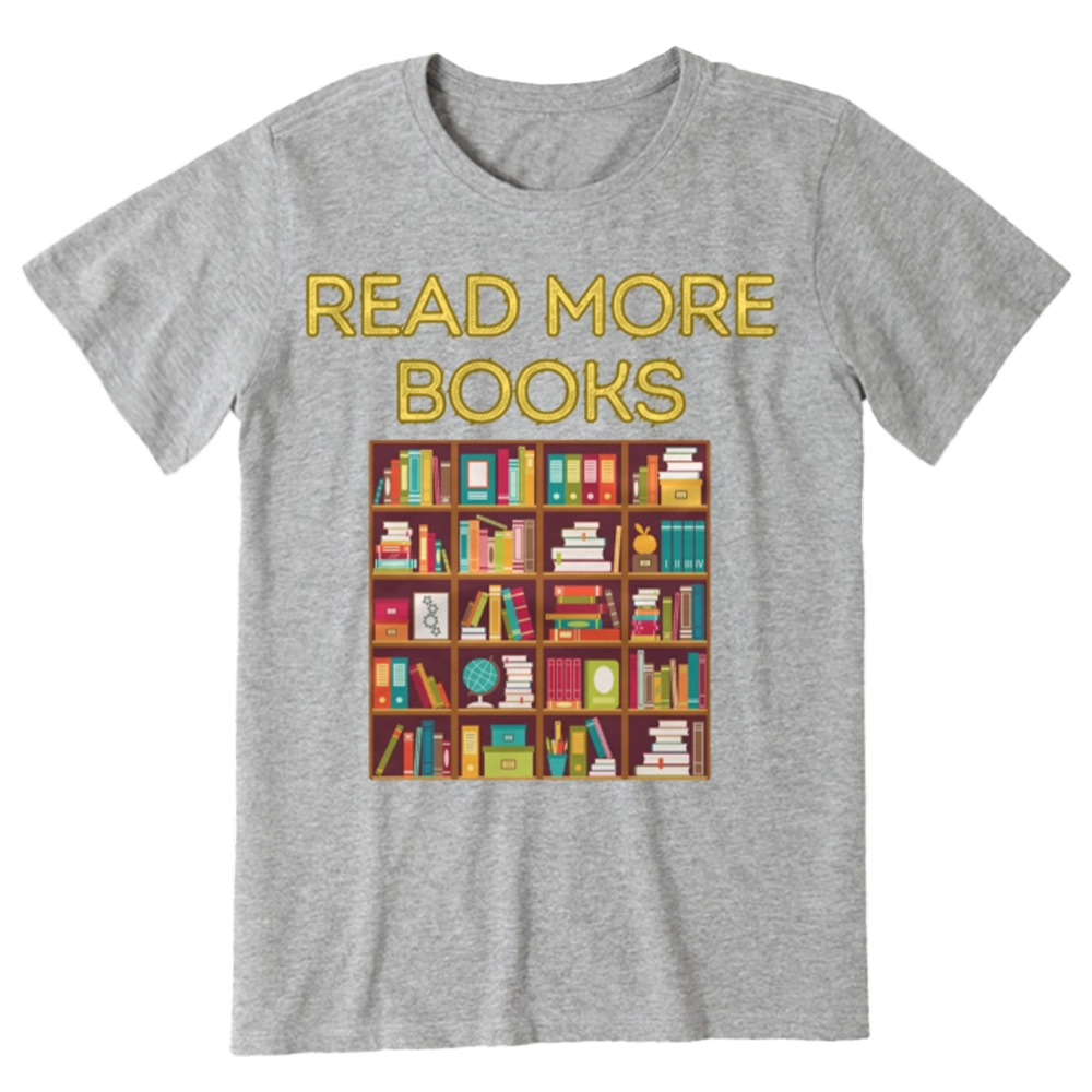 Pagewings Read More Books Bookshelves Unisex Classic T-shirt