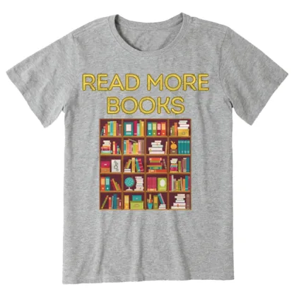Pagewings Read More Books Bookshelves Unisex Classic T-shirt
